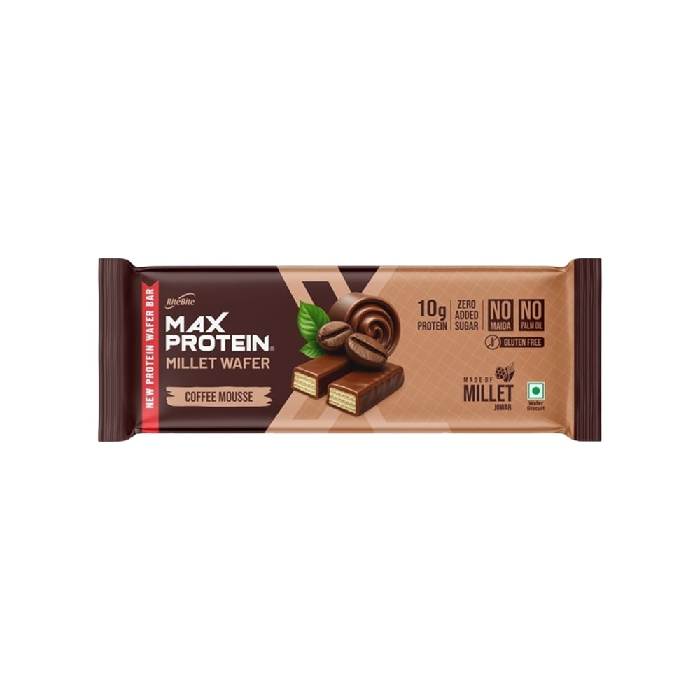 RiteBite RiteBite Coffee Mousse Millet Wafer Protein Bar