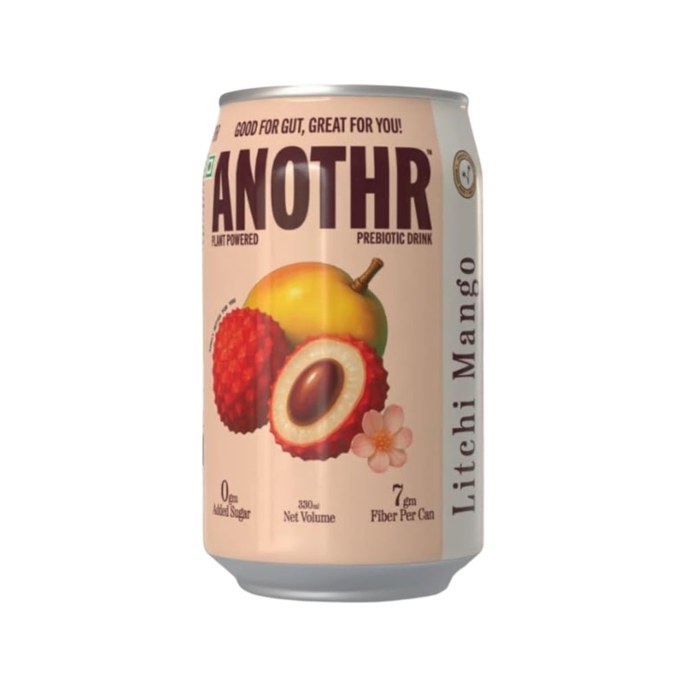 Anothr Anothr Litchi Mango Prebiotic Soda