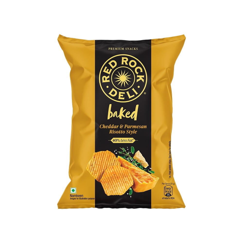 Red Rock Deli Red Rock Deli Baked Chips (Risotto) 40% Less Fat Snacks