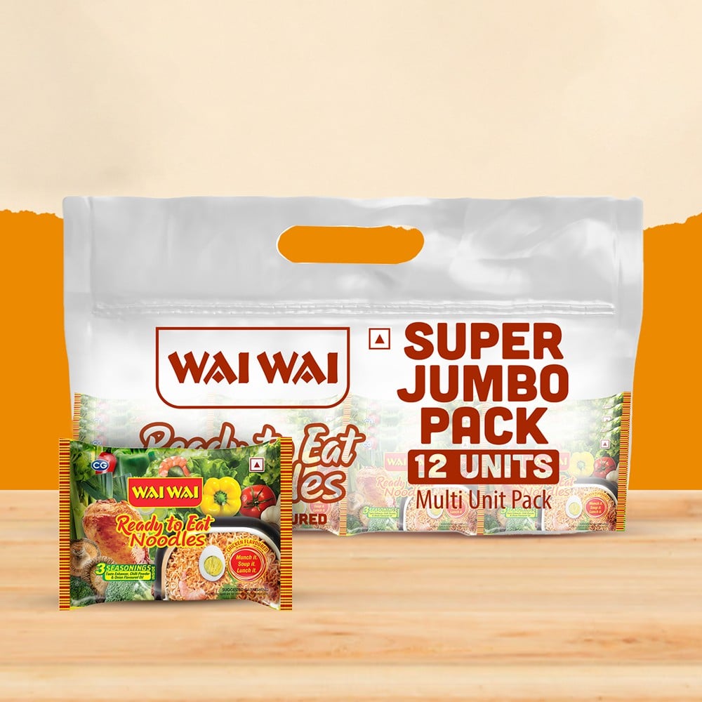 Wai Wai Wai Wai Ready To Eat Chicken Instant Noodles