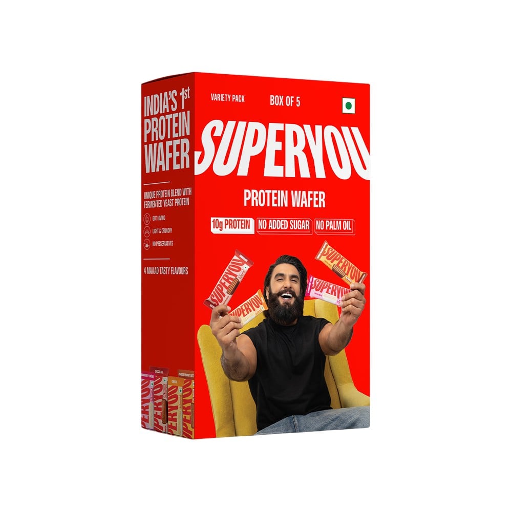 SuperYou SuperYou Assorted Wafer Protein Bar Pack