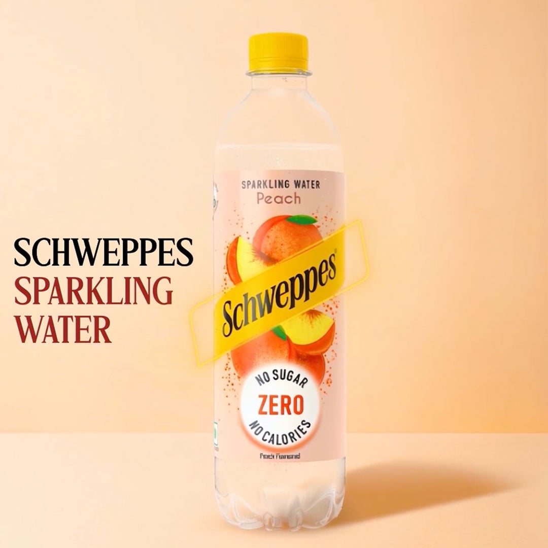 Schweppes Schweppes Zero Calories Flavoured Sparkling Drink (Peach)
