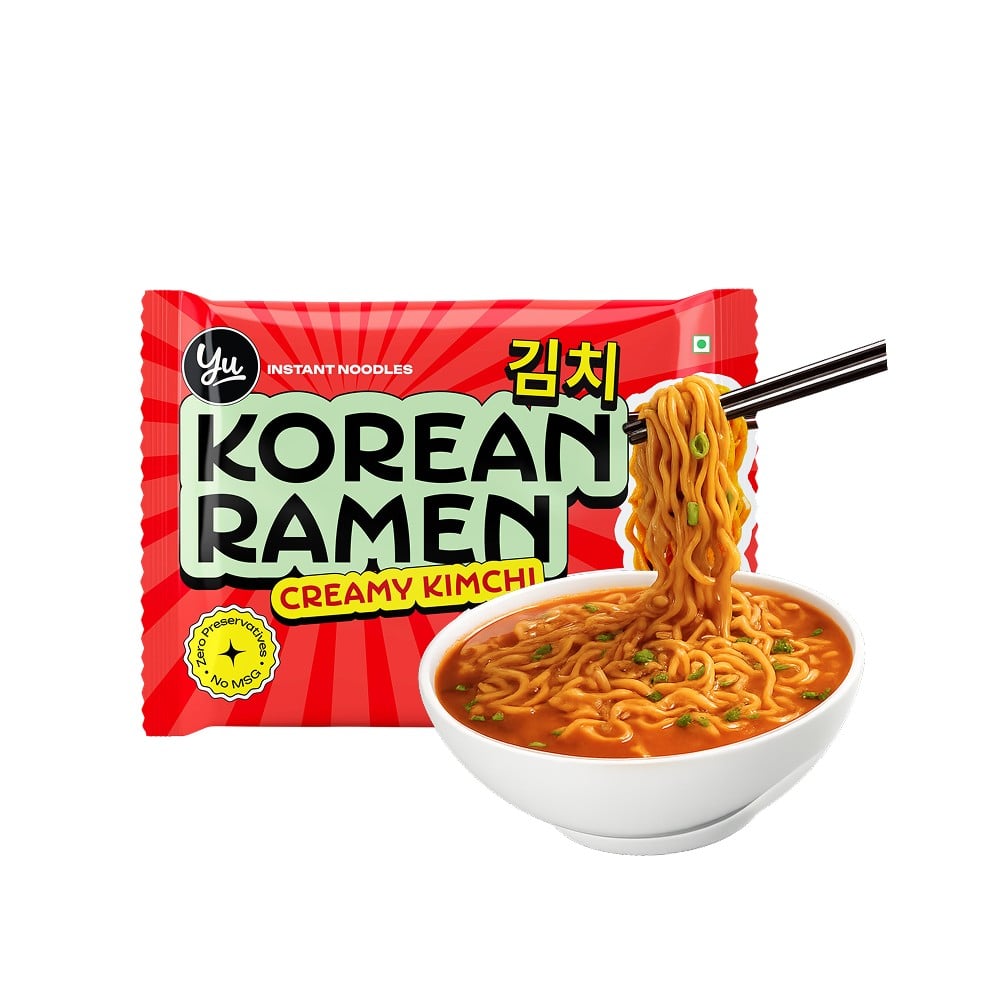 Yu Yu Creamy Kimchi Korean Ramen Instant Noodles