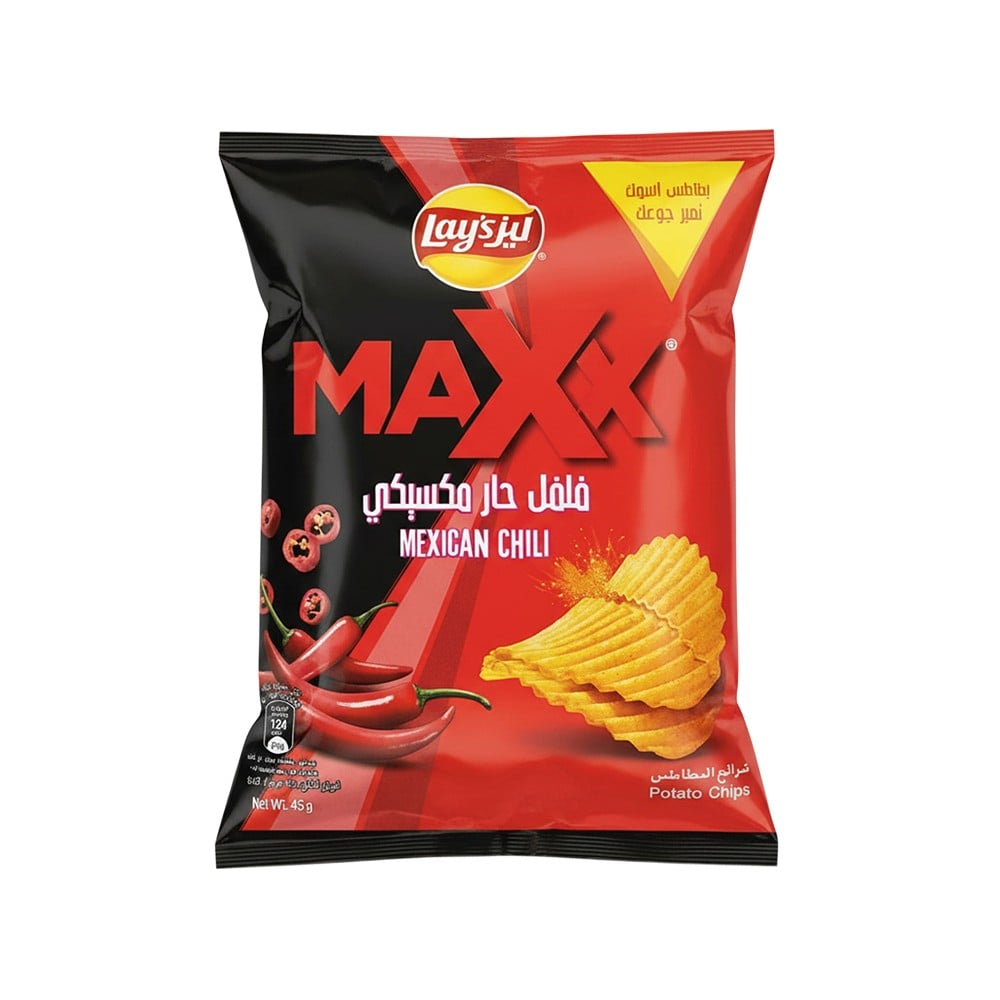 Lay's Maxx Lay's Maxx Mexican Chili Potato Chips