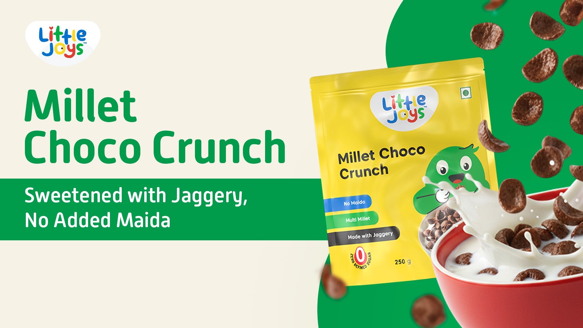 Little Joys Little Joys Millet Chocos Crunch
