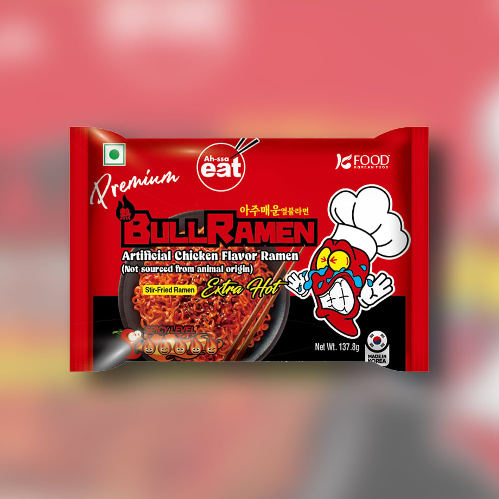 Ah-ssa Ah-ssa Extra Hot Ramen Instant Noodles