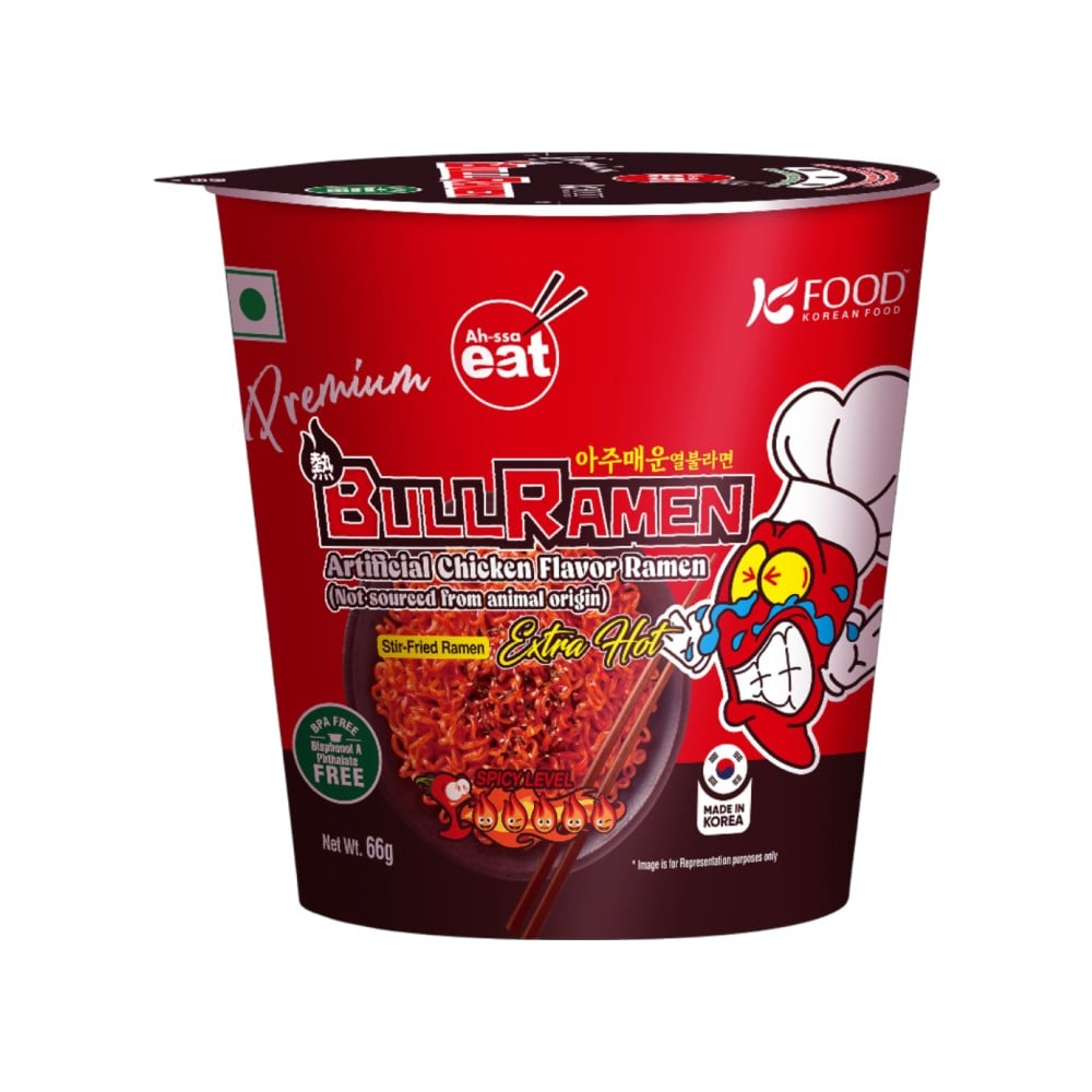 Ah-ssa Ah-ssa Extra Hot Ramen Cup Noodles