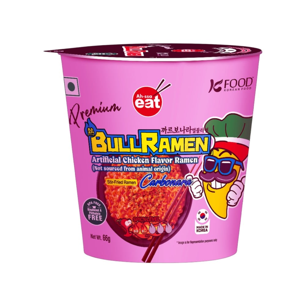 Ah-ssa Ah-ssa Carbonara Ramen Cup Noodles