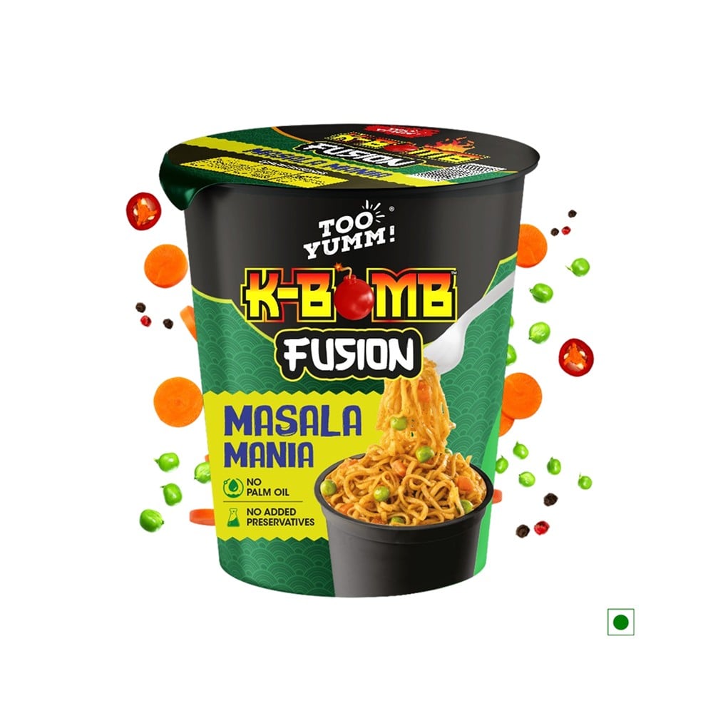 Too Yumm Too Yumm Fusion Masala Instant Cup Noodles