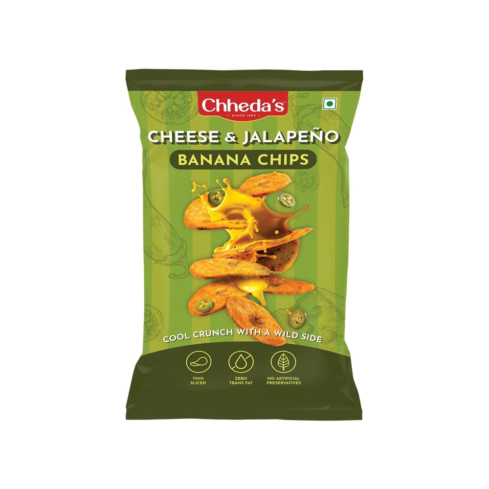 Chheda's Chheda's Cheese & Jalapeno Banana Chips