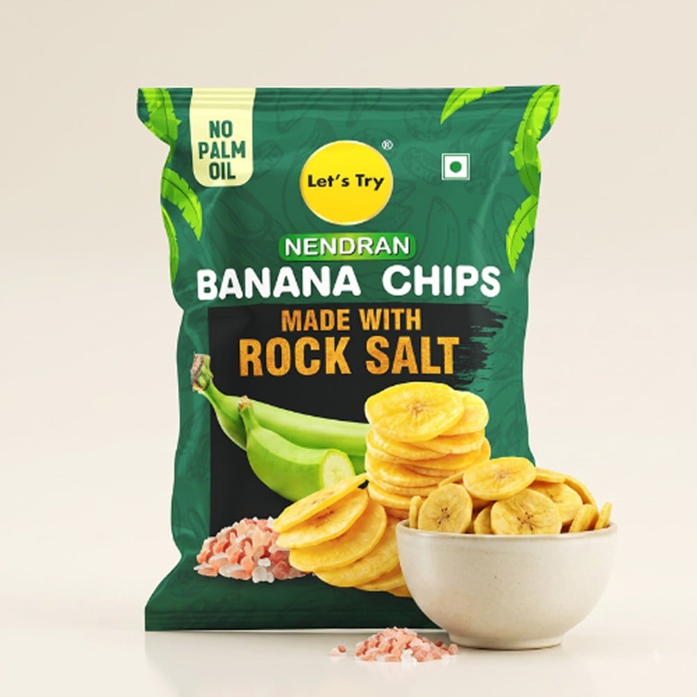 Let's Try Let's Try Nendran Rock Salt Banana Chips