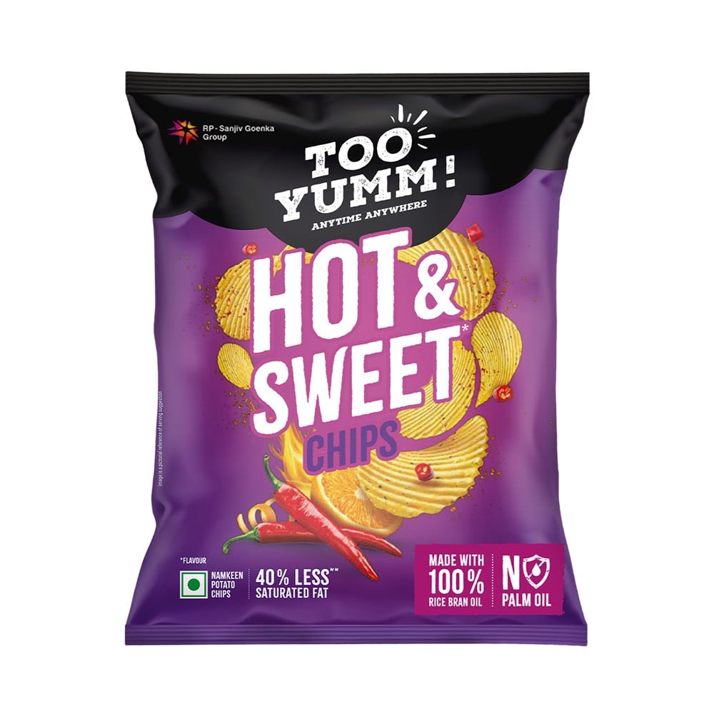 Too Yumm Too Yumm Hot & Sweet Teekha Meetha Potato Chips