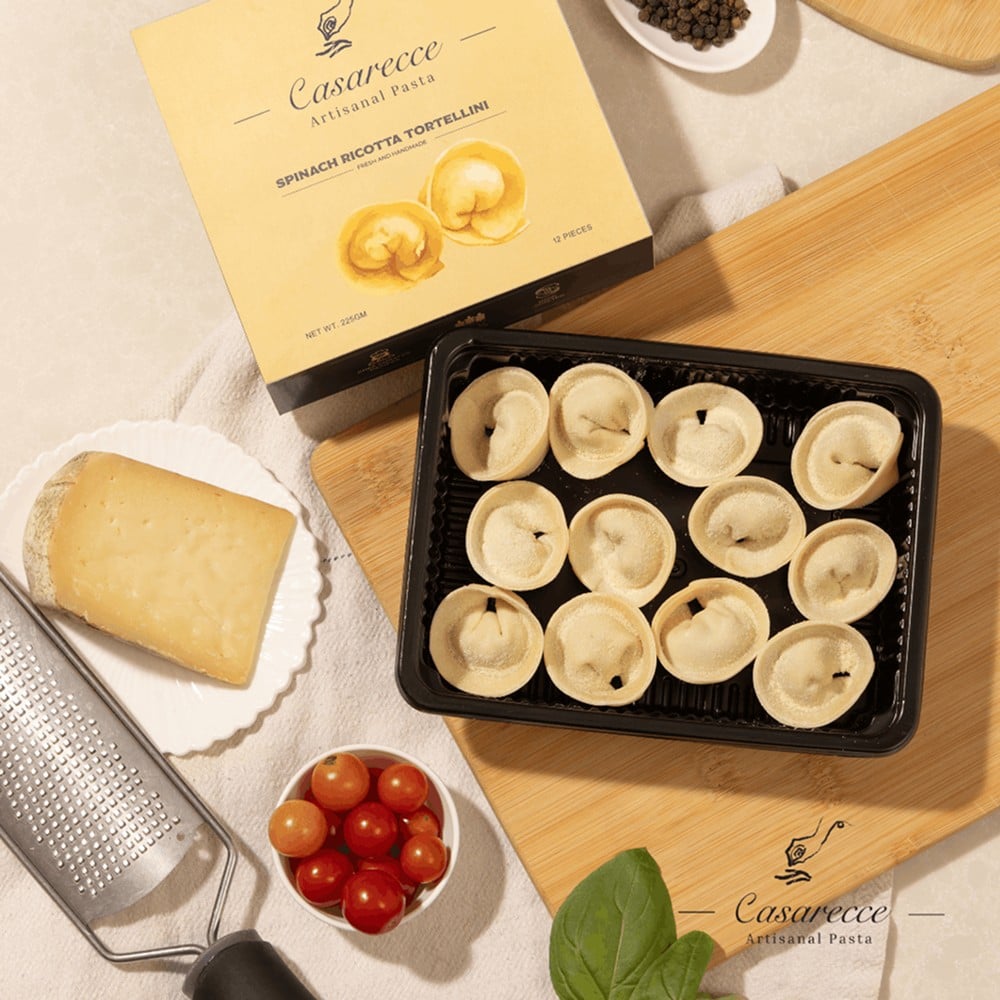 Casarecce Artisanal Pasta Casarecce Artisanal Pasta Spinach Ricotta Tortellini Pasta