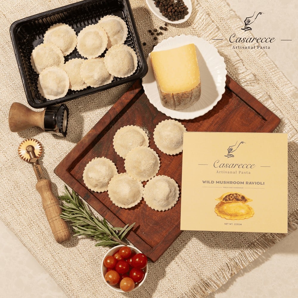 Casarecce Artisanal Pasta Casarecce Artisanal Pasta Wild Shroom & Cheese Ravioli Pasta