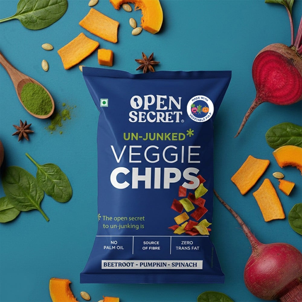 Open Secret Open Secret Mix Veggie Healthy Chips