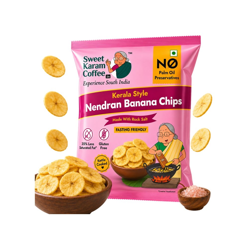 Sweet Karam Coffee Sweet Karam Coffee Vrat Banana Chips (Rock Salt)