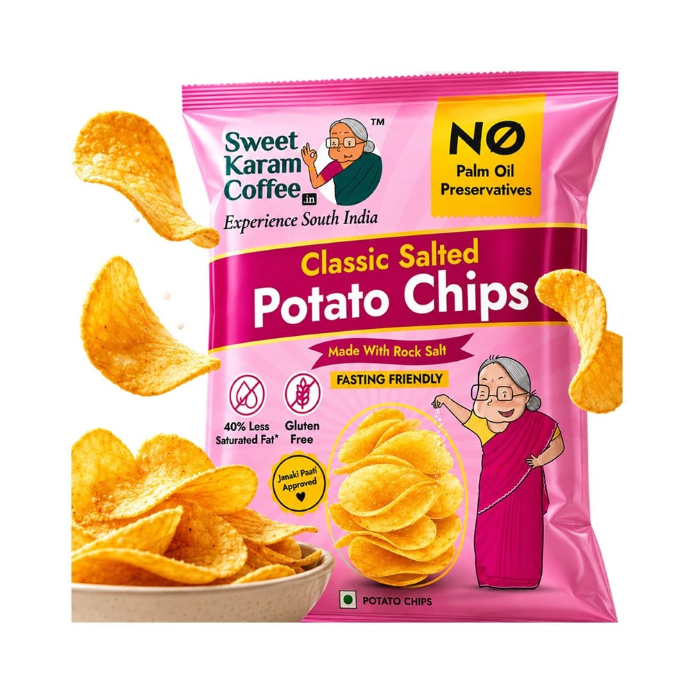 Sweet Karam Coffee Sweet Karam Coffee Vrat Rock Salt Potato Chips