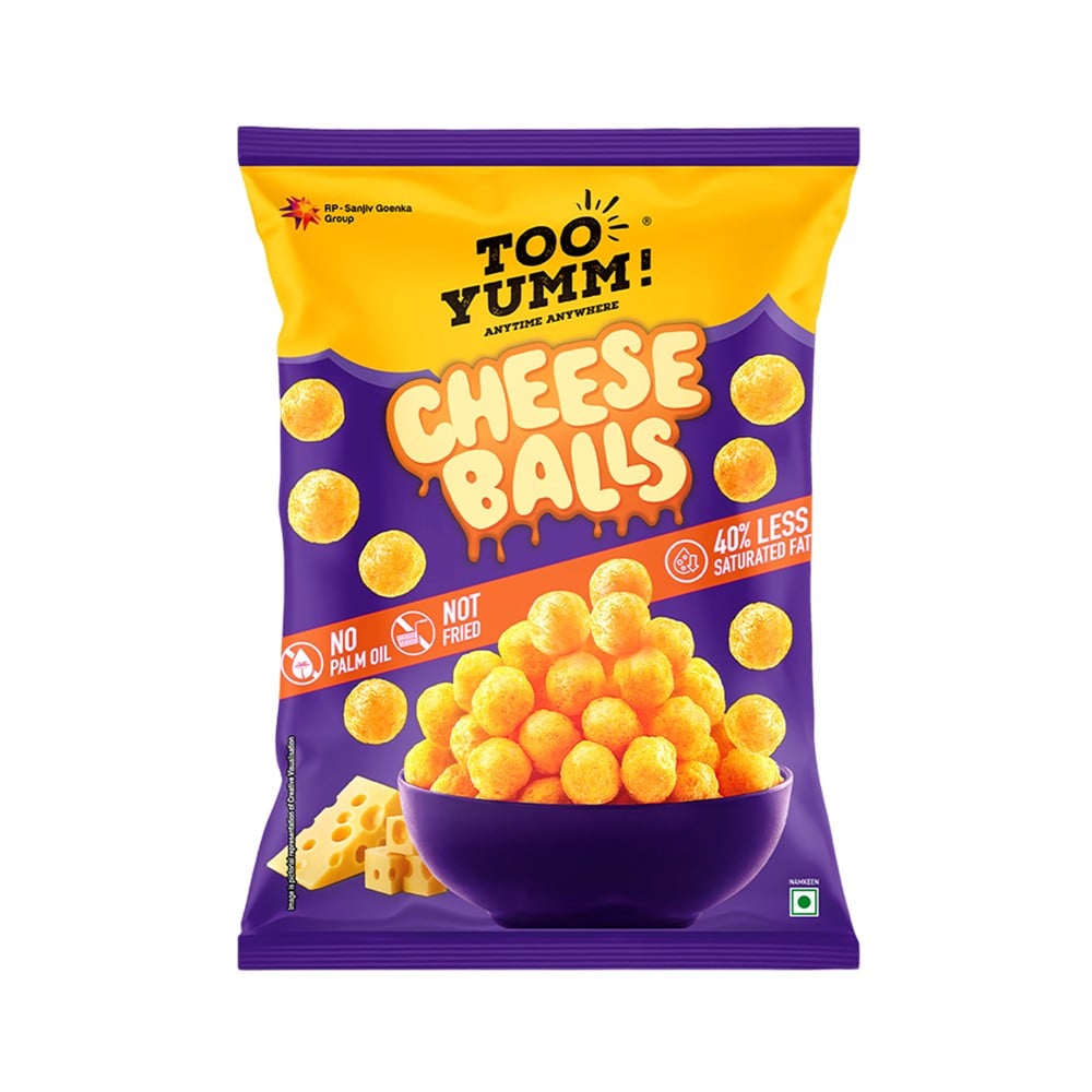 Too Yumm Too Yumm Cheese Balls Puffs (No Palm Oil)