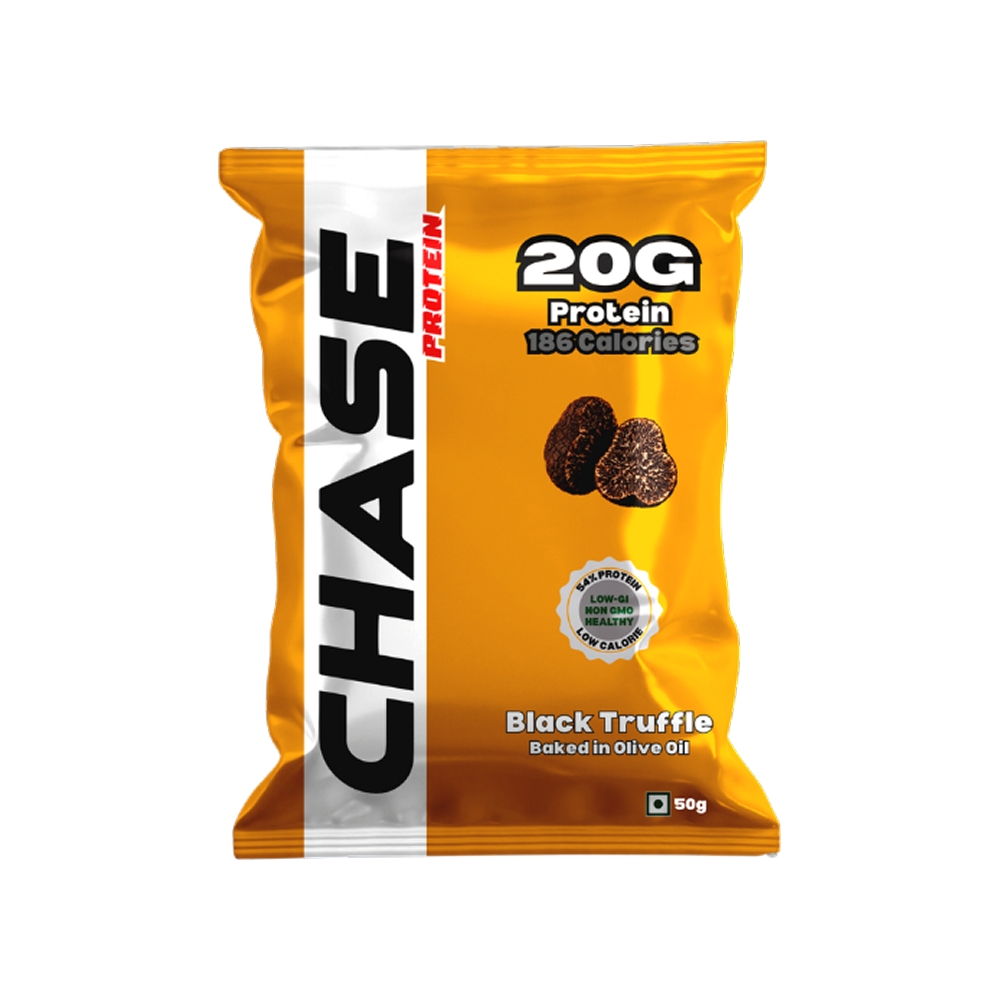 Chase Protein Chase Protein Black Truffle Healthy Chips