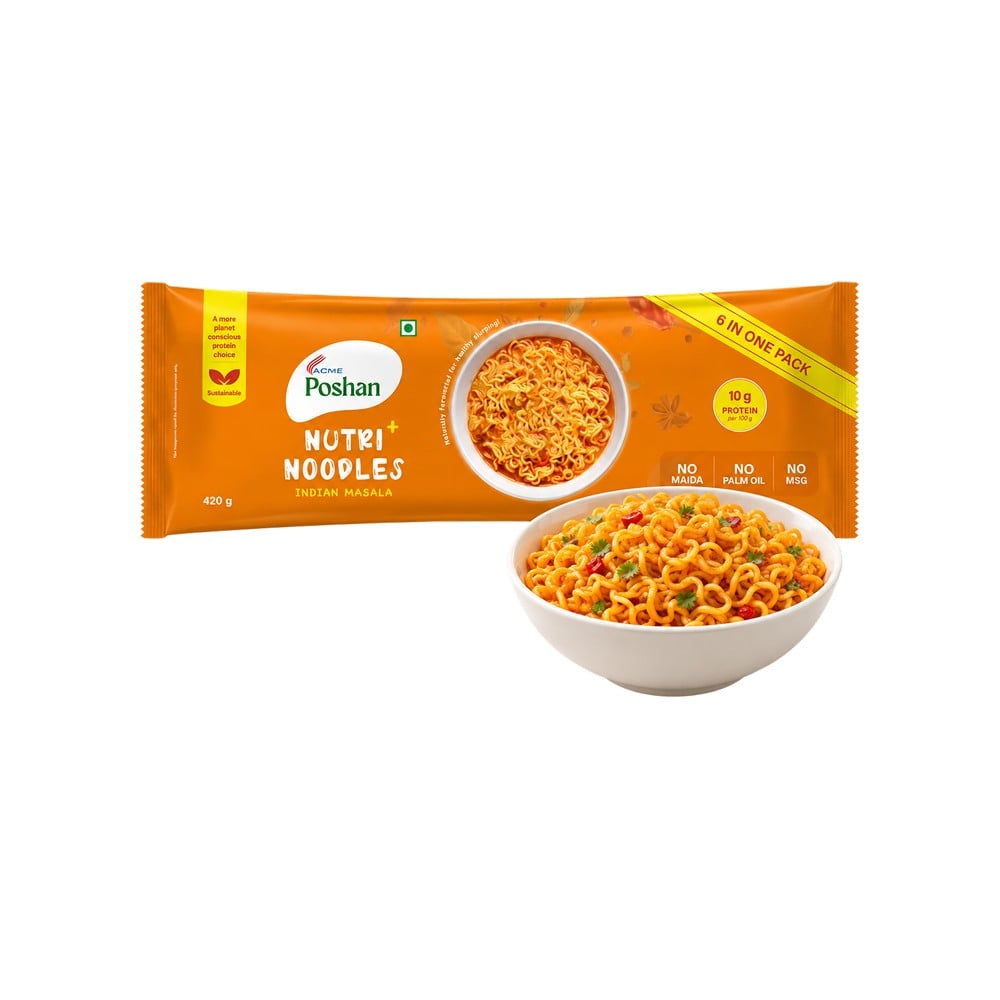 Acme Poshan Acme Poshan Nutri+ Indian Masala Instant Noodles