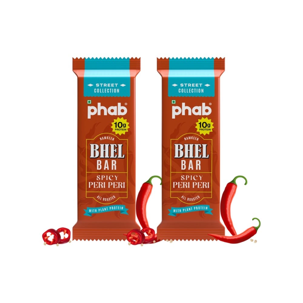 Phab Phab Spicy Peri Peri Bhel Savoury Protein Bar