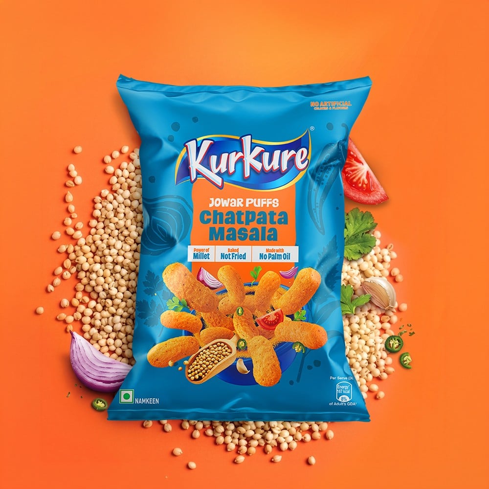 Kurkure Kurkure Chatpata Masala Jowar Puffs