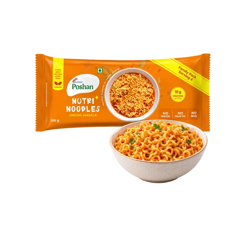 Acme Poshan Acme Poshan Nutri+ Instant Noodles - Indian Masala