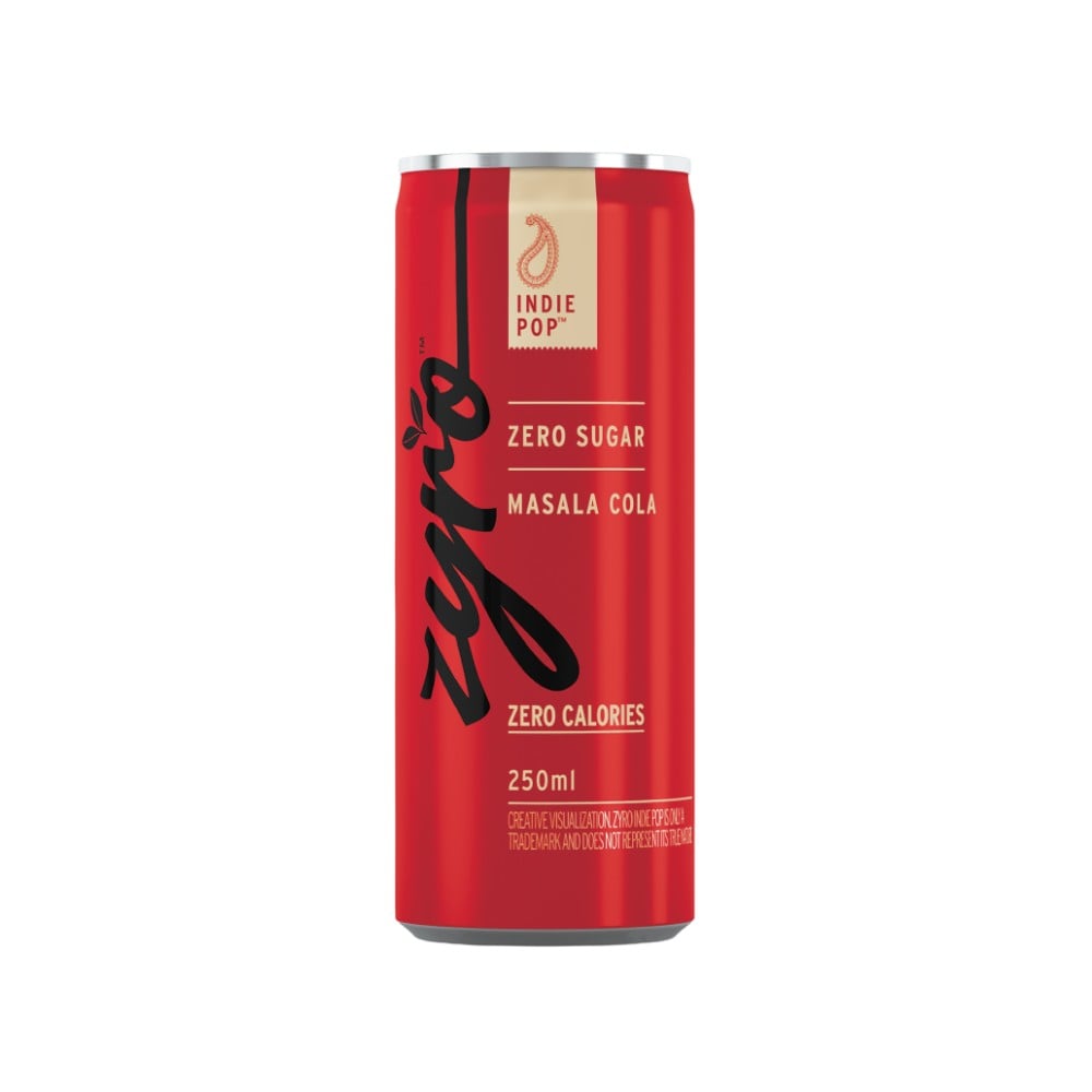 Zyro Zyro by Karan Aujla Zero Sugar Masala Cola Soft Drink