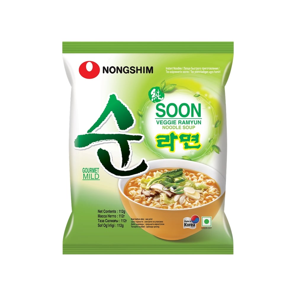 Nongshim Nongshim Soon Veggie Ramyun Instant Noodles