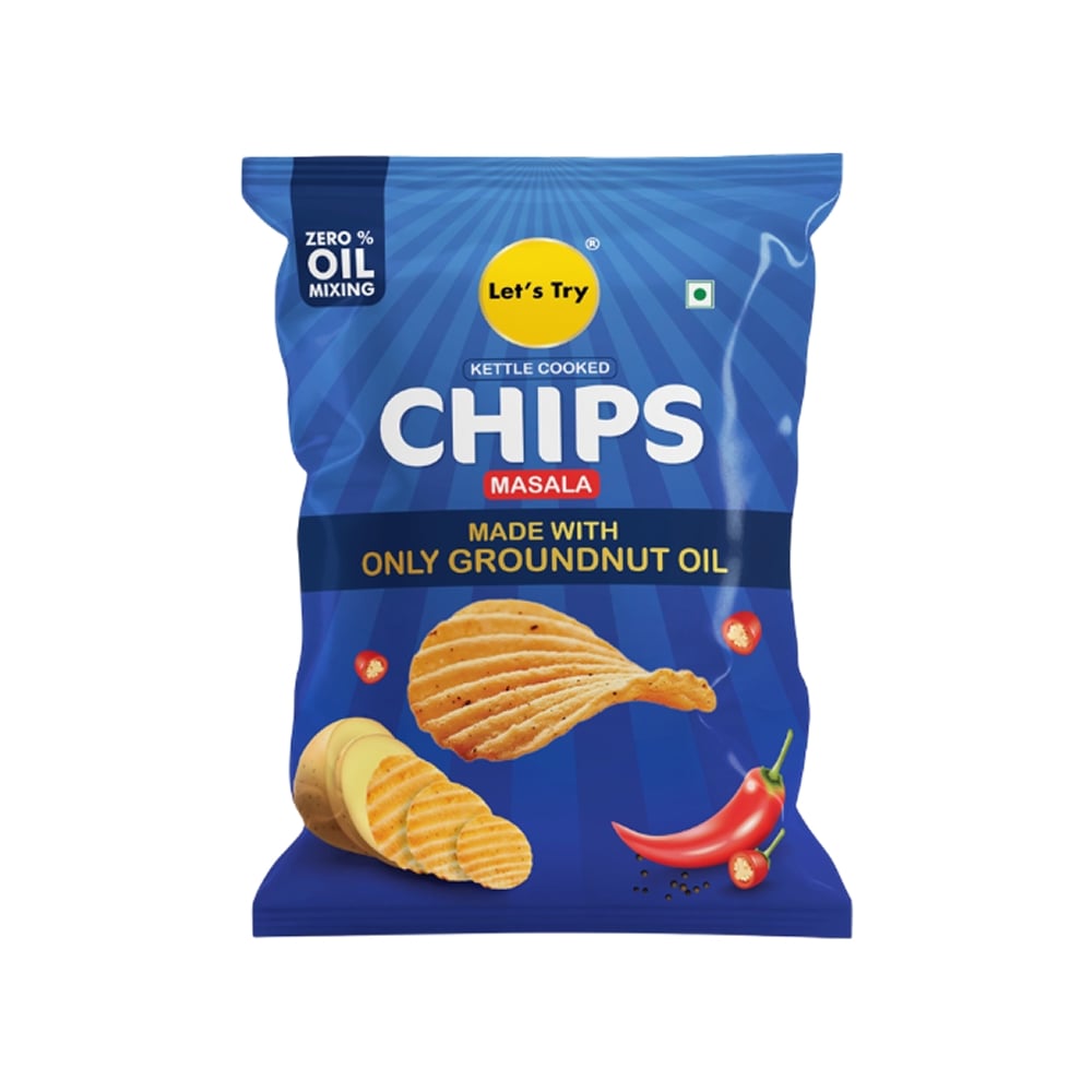Let's Try Let's Try Desi Masala Chips