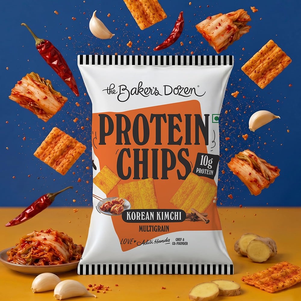 The Baker's Dozen The Baker's Dozen Multigrain Protein Korean Kimchi Chips