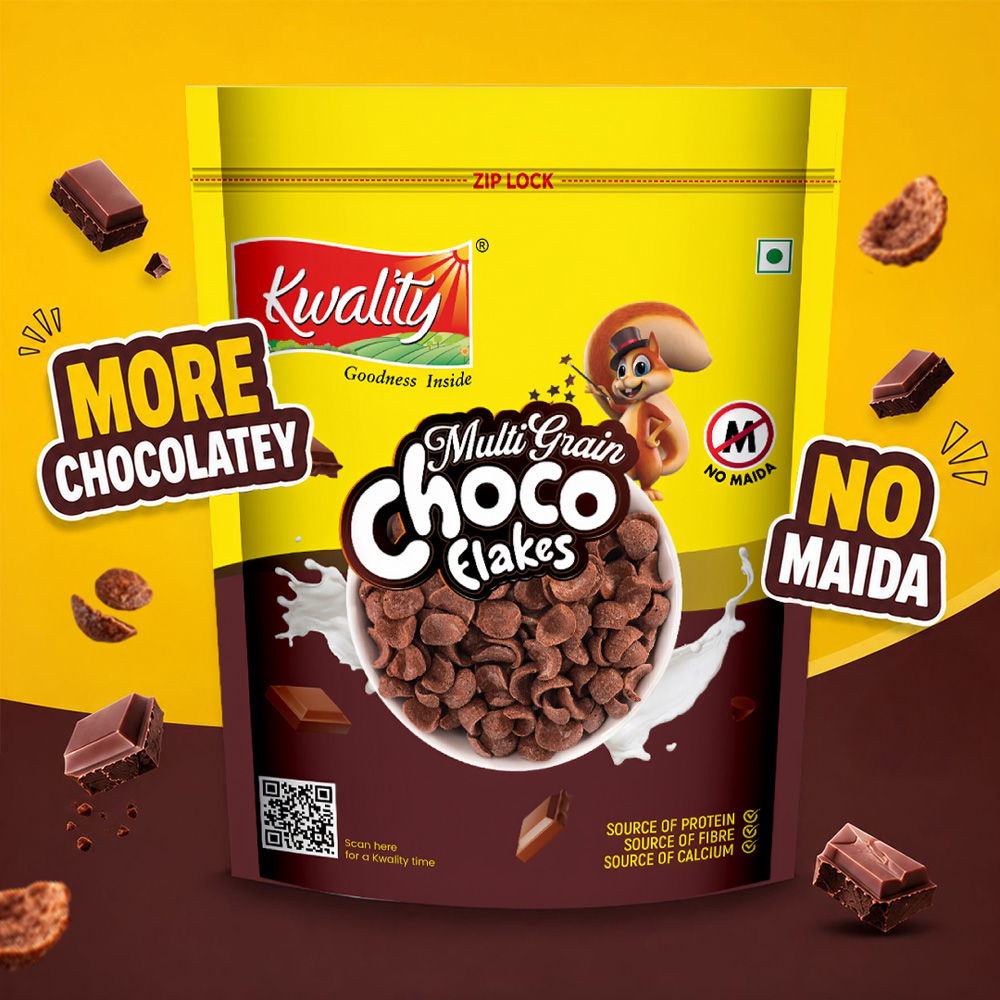 Kwality Kwality Multigrain Choco Flakes