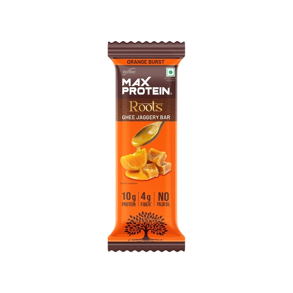 Ritebite Max Protein Roots Ritebite Max Protein Roots Protein Bar (Orange Burst)