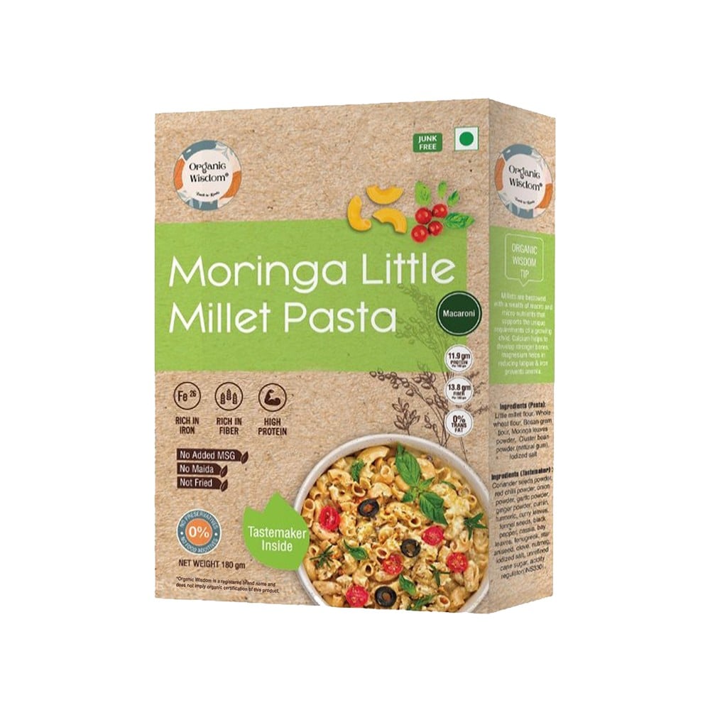 Organic Wisdom Organic Wisdom Moringa Little Millet Pasta