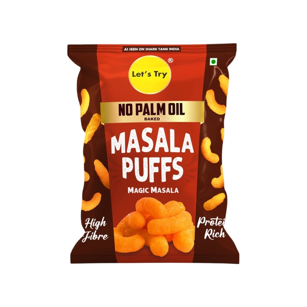 Let's Try Let's Try Masala Puffs (Magic Masala)