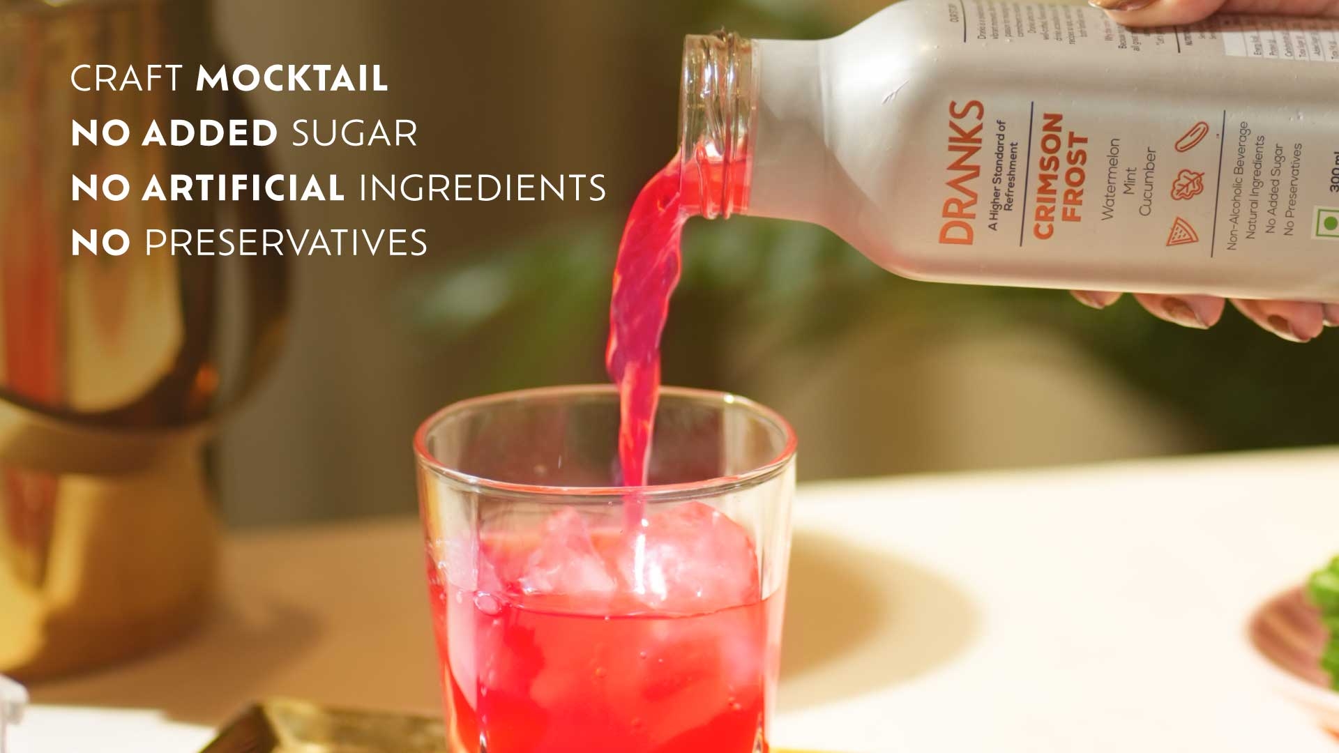 Dranks Dranks Crimson Frost Premium Craft Mocktail