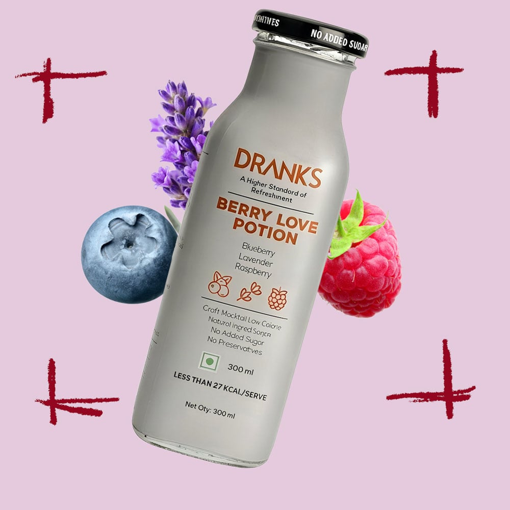 Dranks Dranks Berry Love Potion Premium Craft Mocktail
