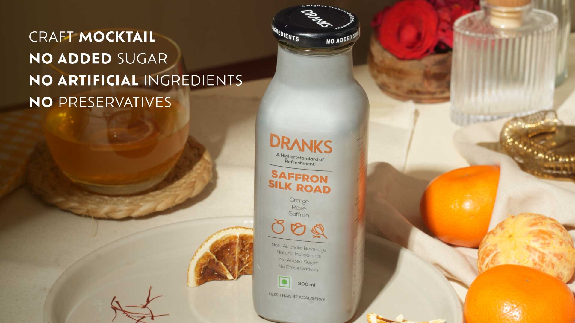 Dranks Dranks Saffron Silk Road Premium Craft Mocktail