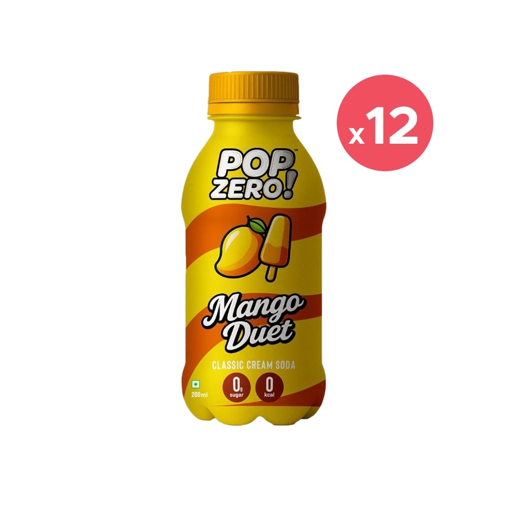 Pop Zero Pop Zero Mango Duet Cream Soda