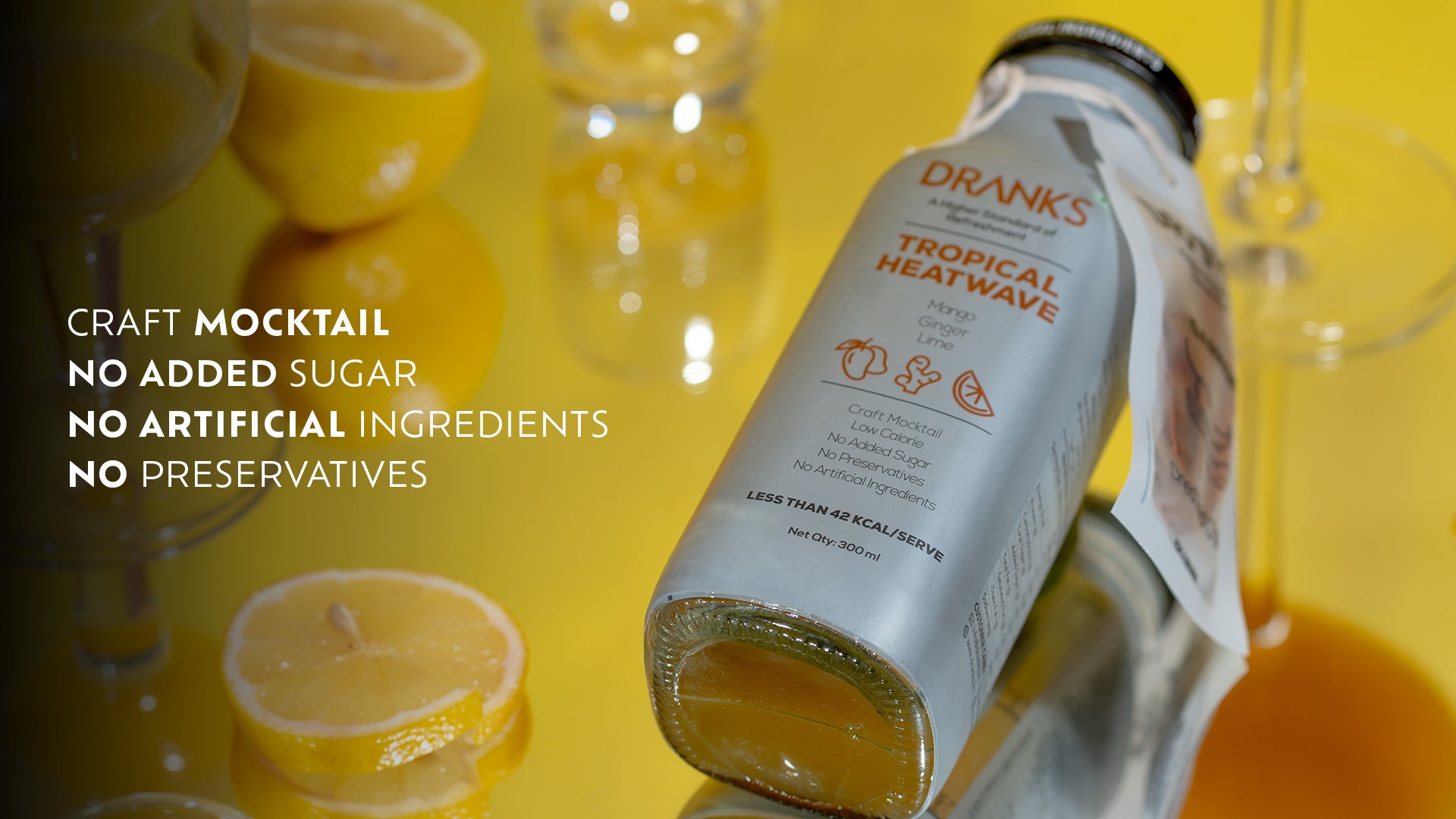 Dranks Dranks Tropical Heatwave Premium Craft Mocktail