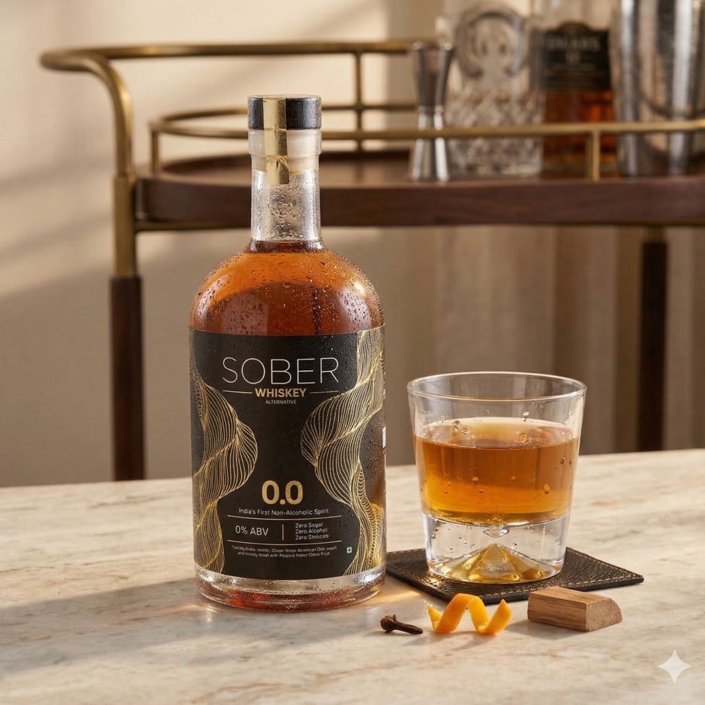 SOBER SOBER Whiskey Alternative Non-alcoholic Drink