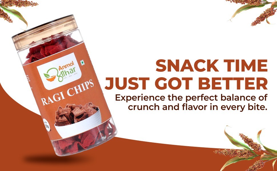 Anmol Aahar Anmol Aahar Healthy Ragi Chips