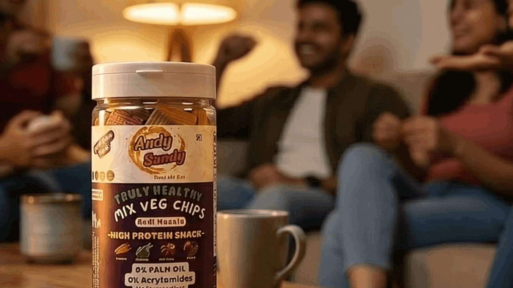 Andy Sandy Andy Sandy Mix Veg Healthy Chips