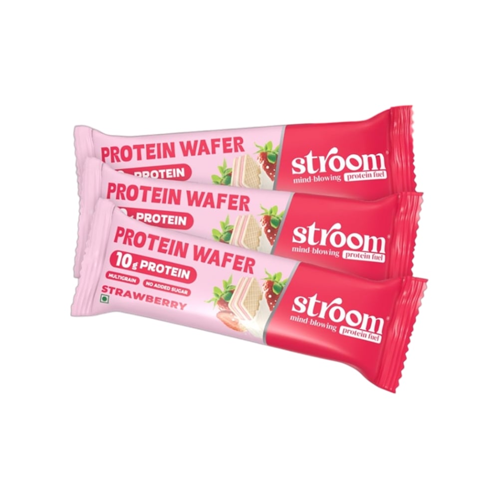 Stroom Stroom Strawberry 10g Protein Wafer Bar