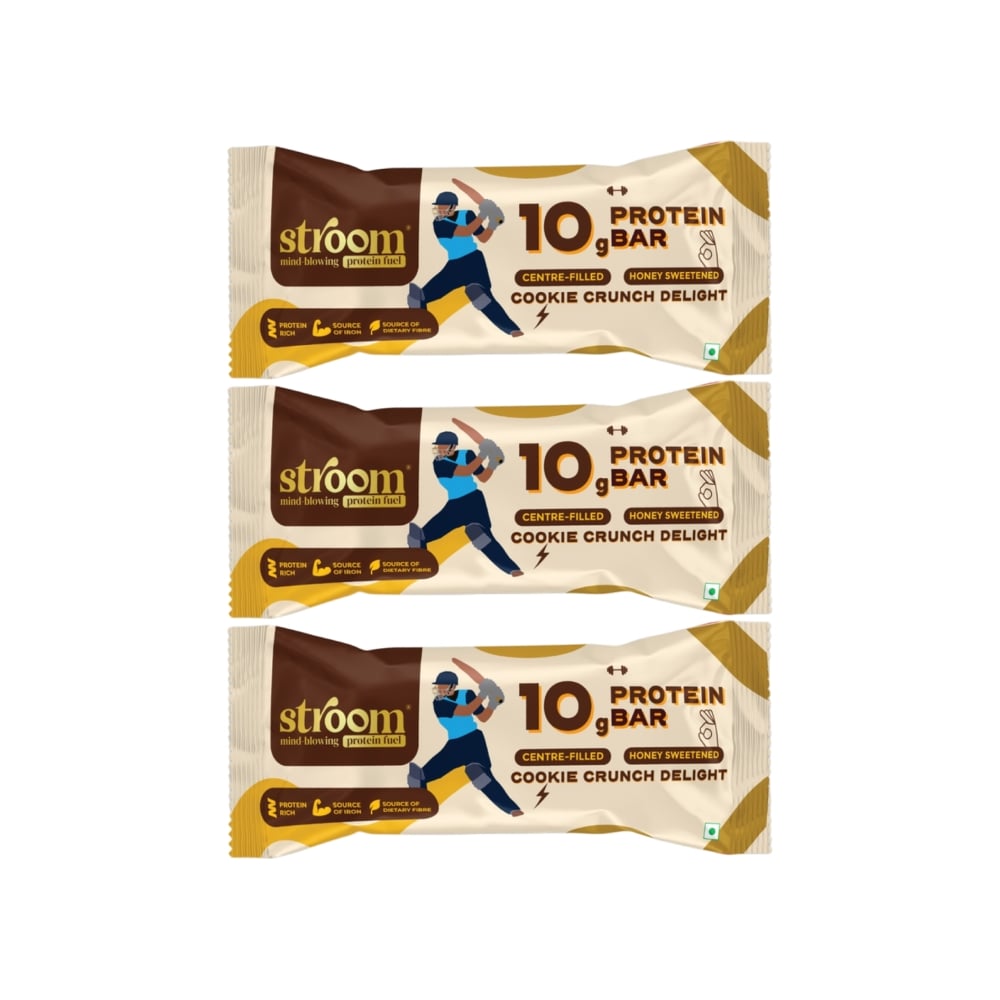 Stroom Stroom Cookie Crunch Delight Protein Bar