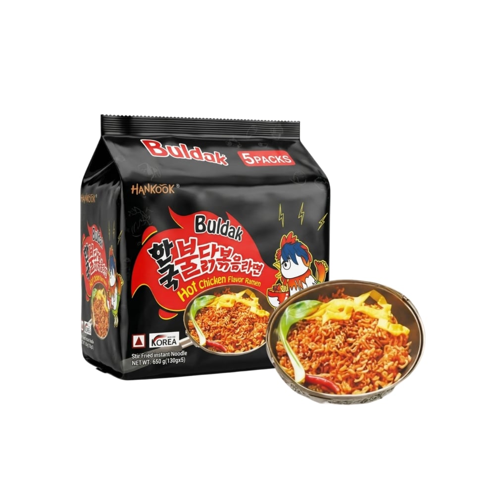 Hankook Hankook Buldak Hot Chicken Flavoured Instant Noodles