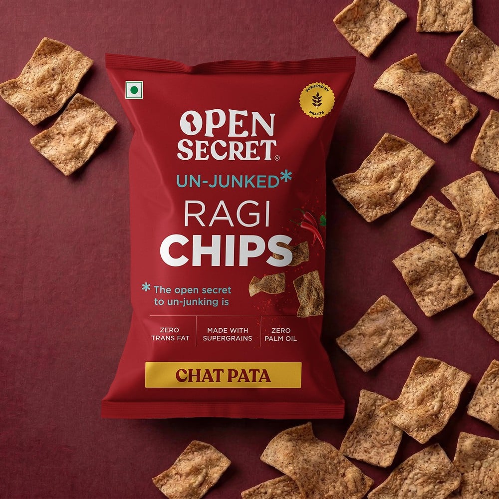 Open Secret Open Secret Chatpata Healthy Ragi Chips