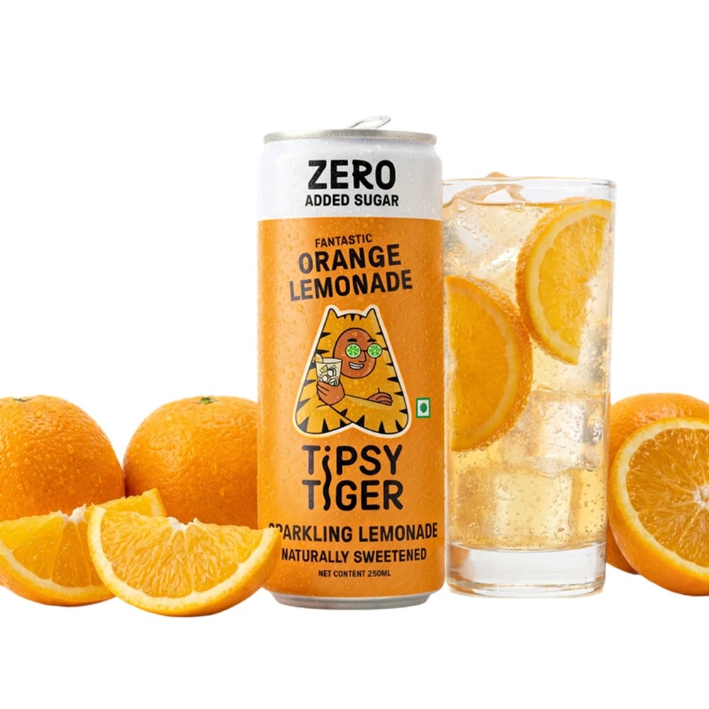 Tipsy Tiger Tipsy Tiger Zero Sugar Orange Sparkling Lemonade