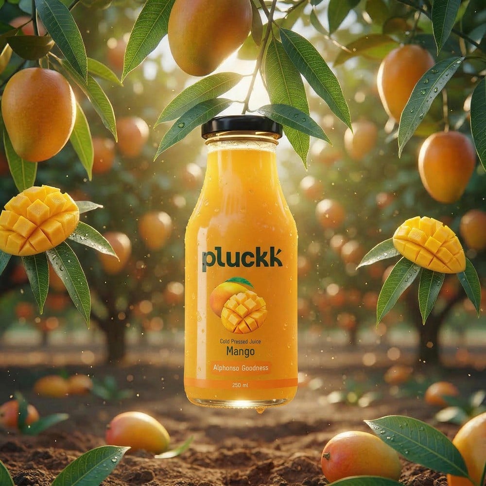 Pluckk Pluckk Mango Cold Pressed Juice