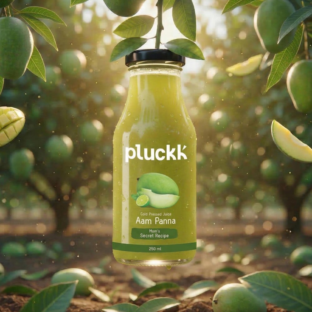 Pluckk Pluckk Cold Pressed Aam Panna Juice